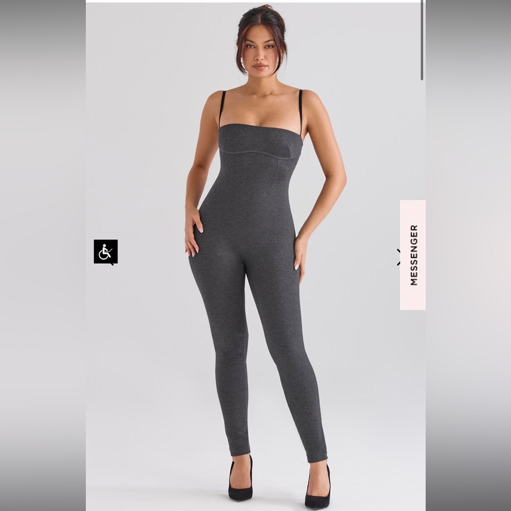 Brand new Luisa CHARCOAL LOUNGEWEAR JUMPSUIT House of CB